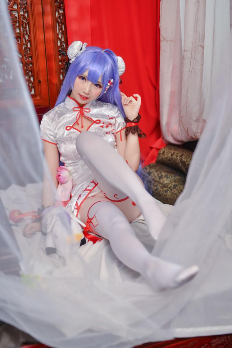 网红Coser@面饼仙儿 - 旗袍COS [20P-230MB] - 图片8