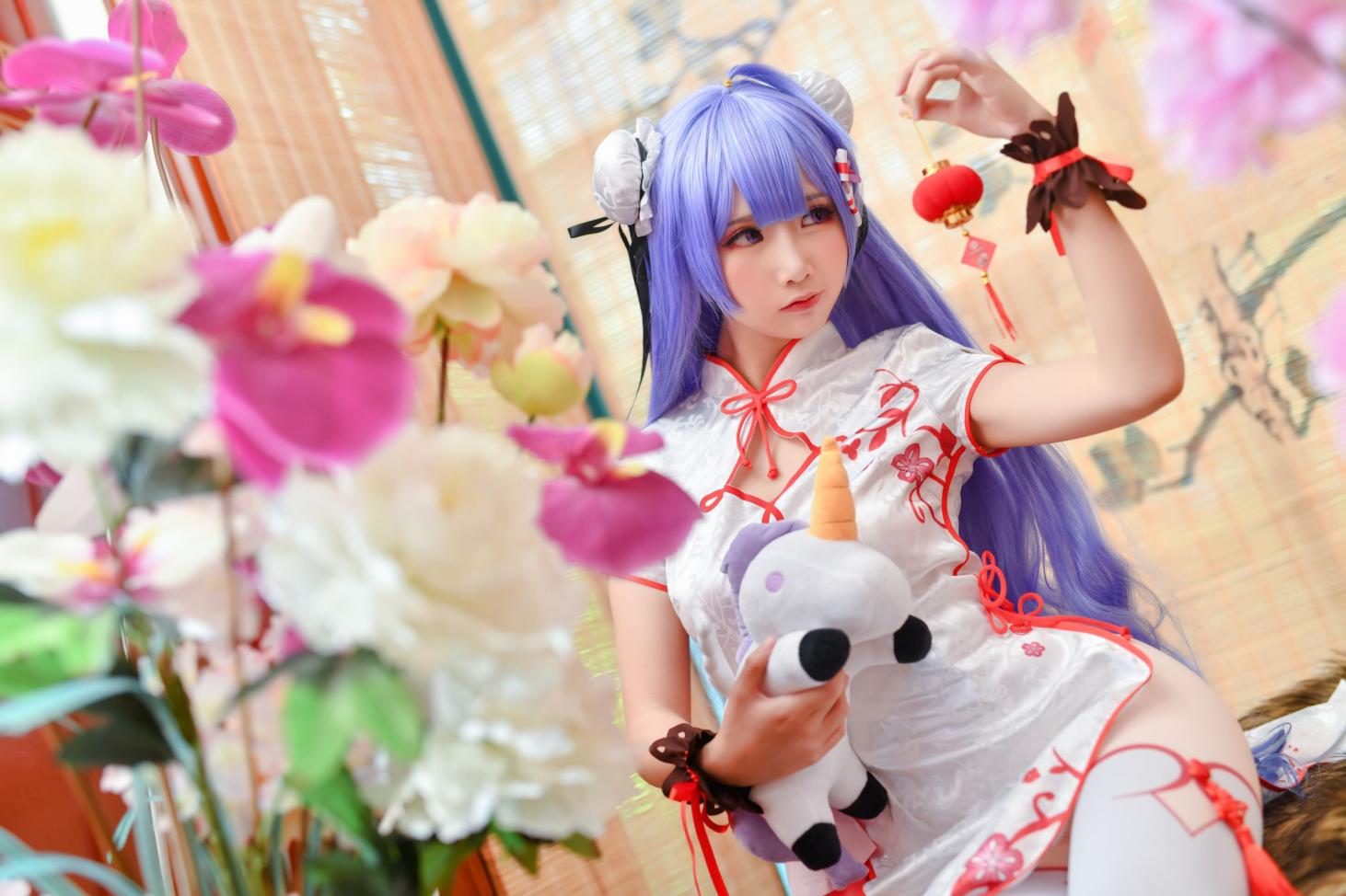 网红Coser@面饼仙儿 - 旗袍COS [20P-230MB] - 图片5