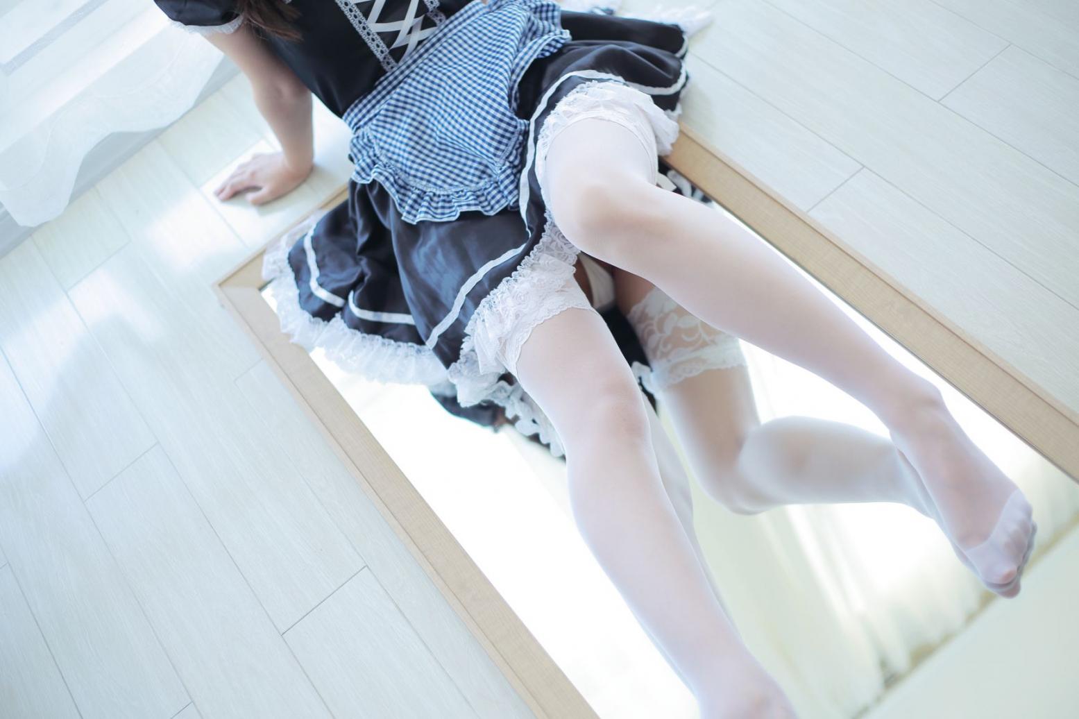 微博红人Coser@雯妹不讲道理 女仆写真 - 图片6