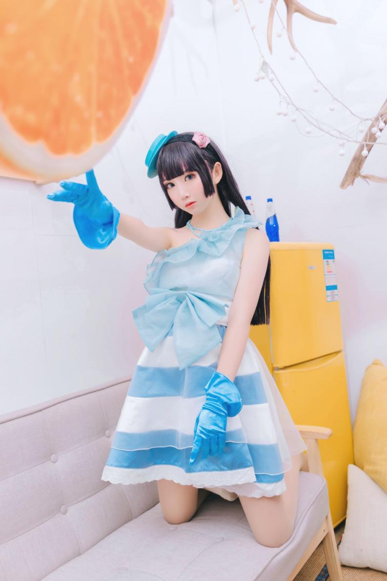 人气动漫Coser@面饼仙儿 打歌服黑猫[12P128MB] - 图片3