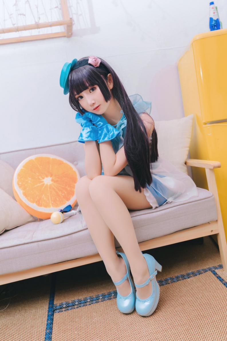人气动漫Coser@面饼仙儿 打歌服黑猫[12P128MB] - 图片2