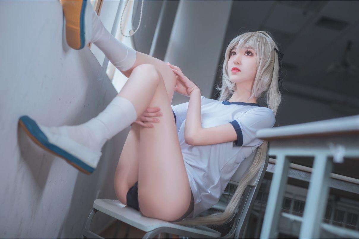 微博红人动漫Coser@南桃Momoko 春日野穹体操服 [28P139MB] - 图片4