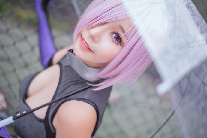 微博红人Coser@菌烨tako 玛修个人训练 [17P36.7MB] - 图片7