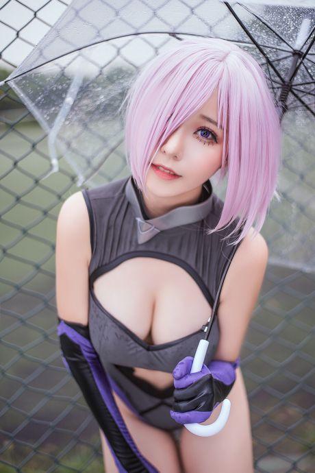 微博红人Coser@菌烨tako 玛修个人训练 [17P36.7MB] - 图片6