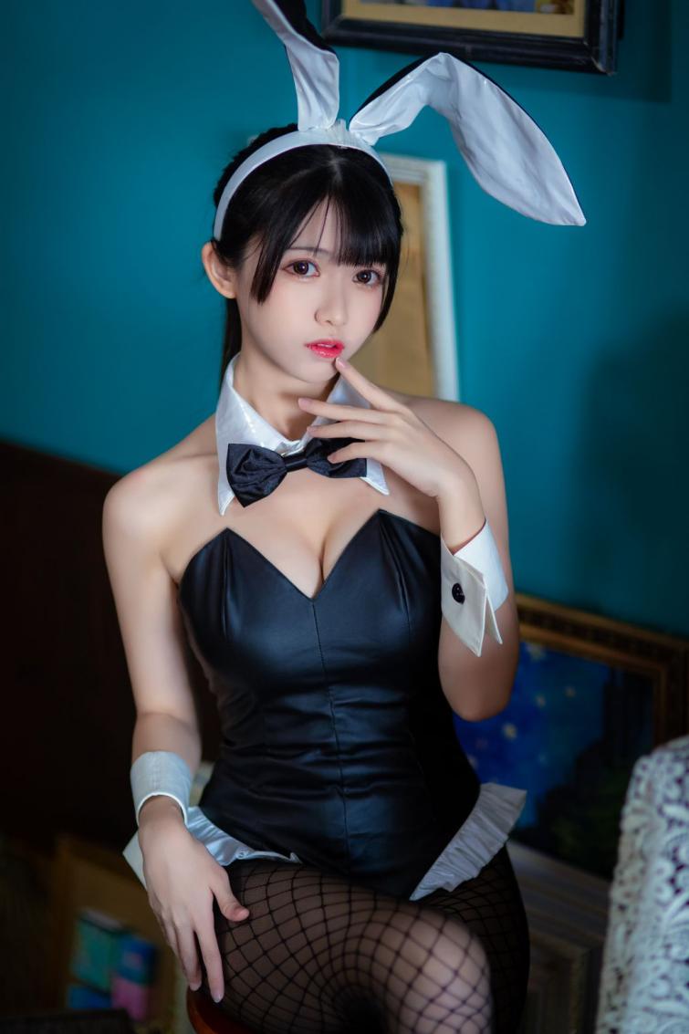 人气动漫Coser@鳗鱼霏儿 - 加藤惠 兔女郎 [25P291MB] - 图片2