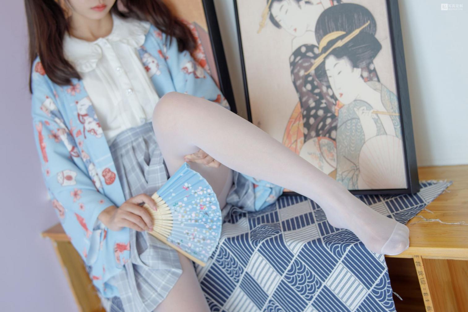 森萝财团写真 JKFUN-027 花里胡哨的民宿 5D白丝 默陌 [65P1V2.13G] - 图片8
