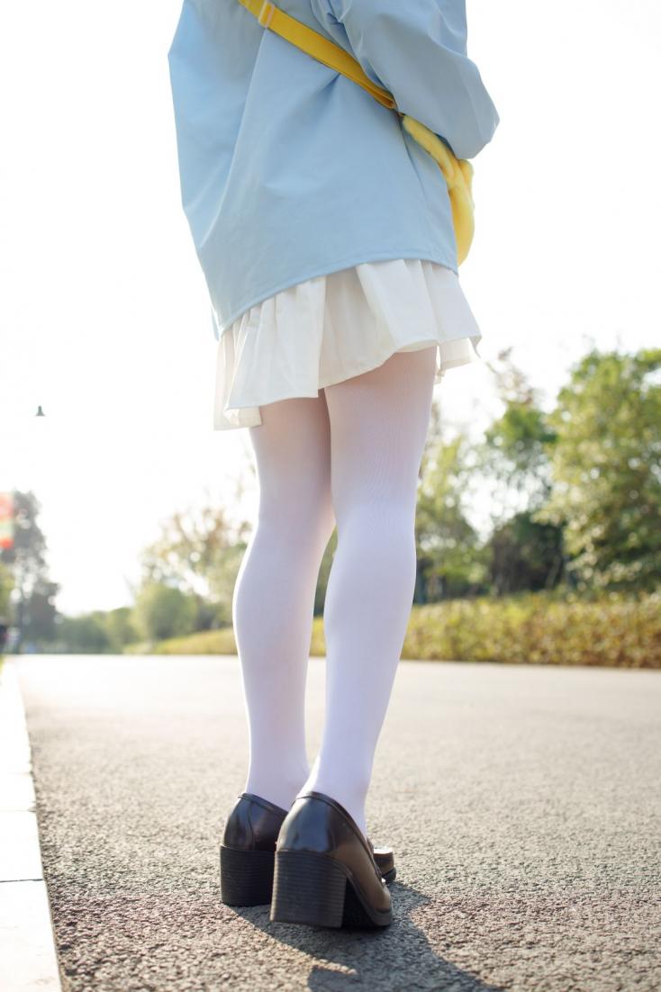 森萝财团写具 JKFUN-030《野餐、爆蛋和彩蛋》踩物 白丝50D 默陌 [23P1V1.35G] - 图片6