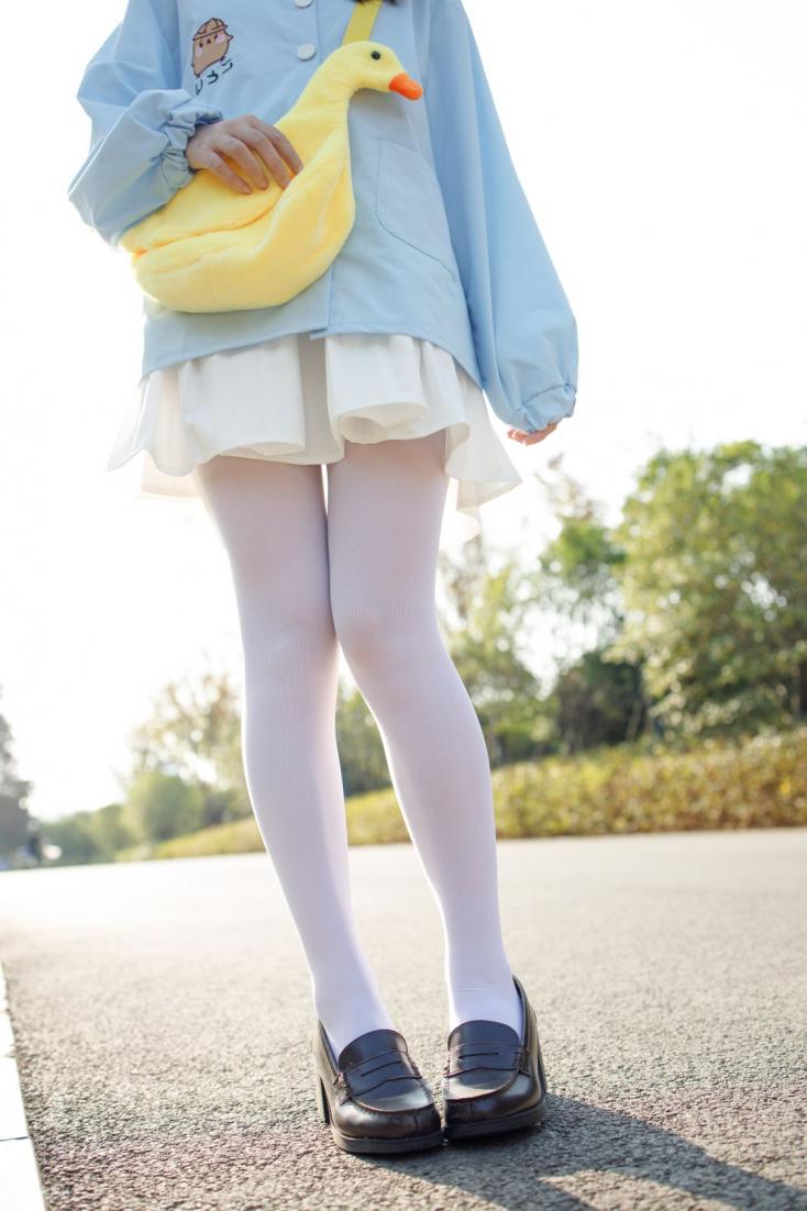 森萝财团写具 JKFUN-030《野餐、爆蛋和彩蛋》踩物 白丝50D 默陌 [23P1V1.35G] - 图片7