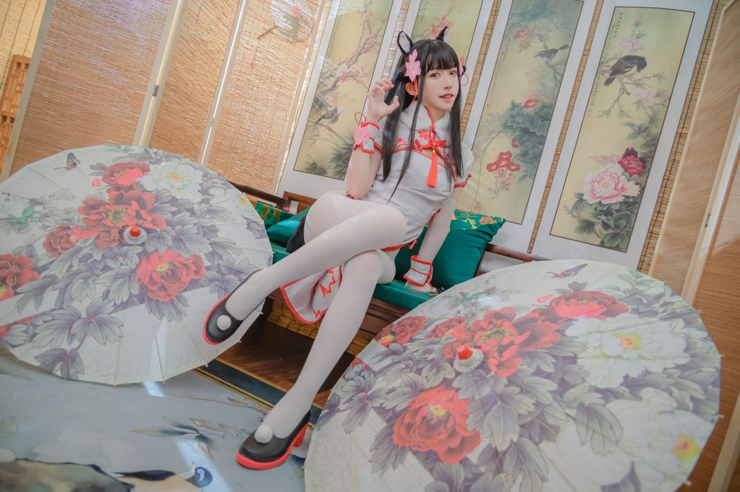 人气动漫Coser@鳗鱼霏儿 - 碧蓝华裳2 夕暮 [16P229MB] - 图片2