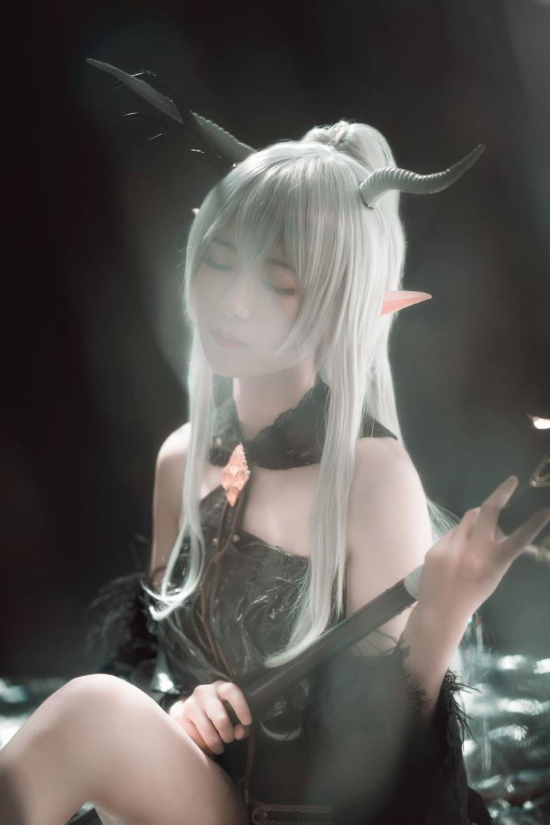 动漫博主@弥音音ww 明日方舟 闪灵 [16P162MB] - 图片3