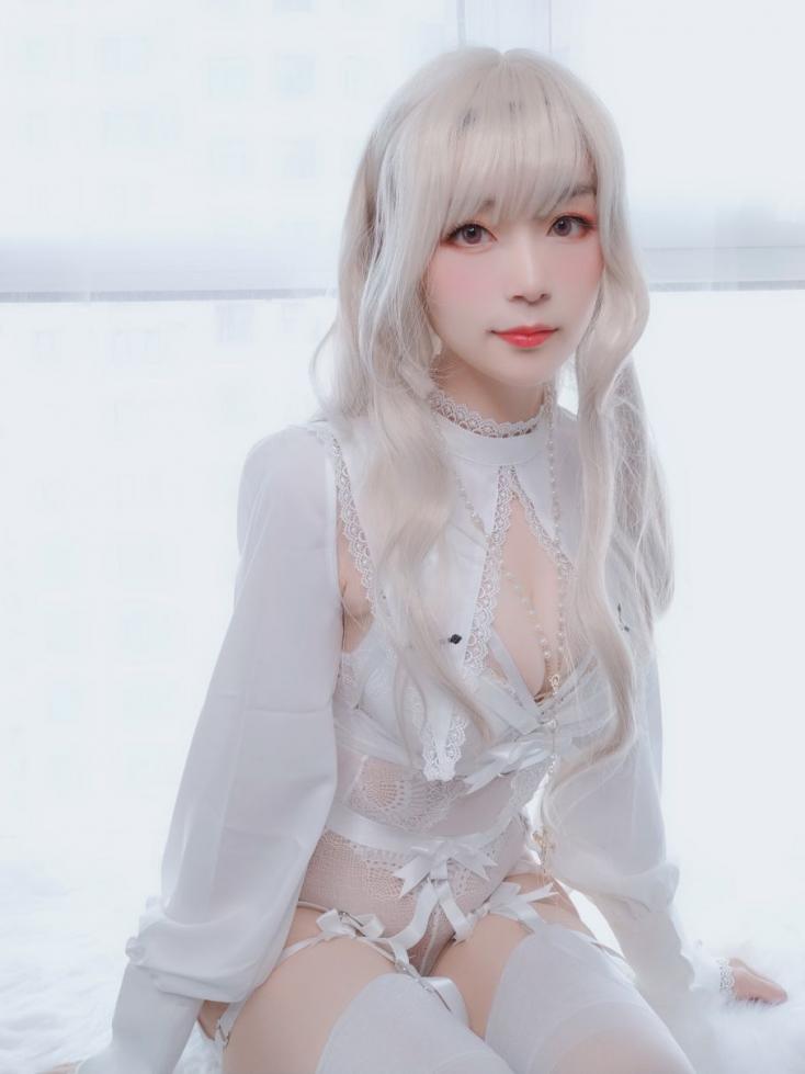 人气动漫Coser@白银81_ 纯白圣女 [56P6V264MB] - 图片4