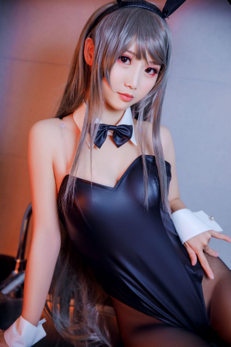 人气动漫Coser@面饼仙儿 - 樱岛麻衣兔女郎 [16P231MB] - 图片2