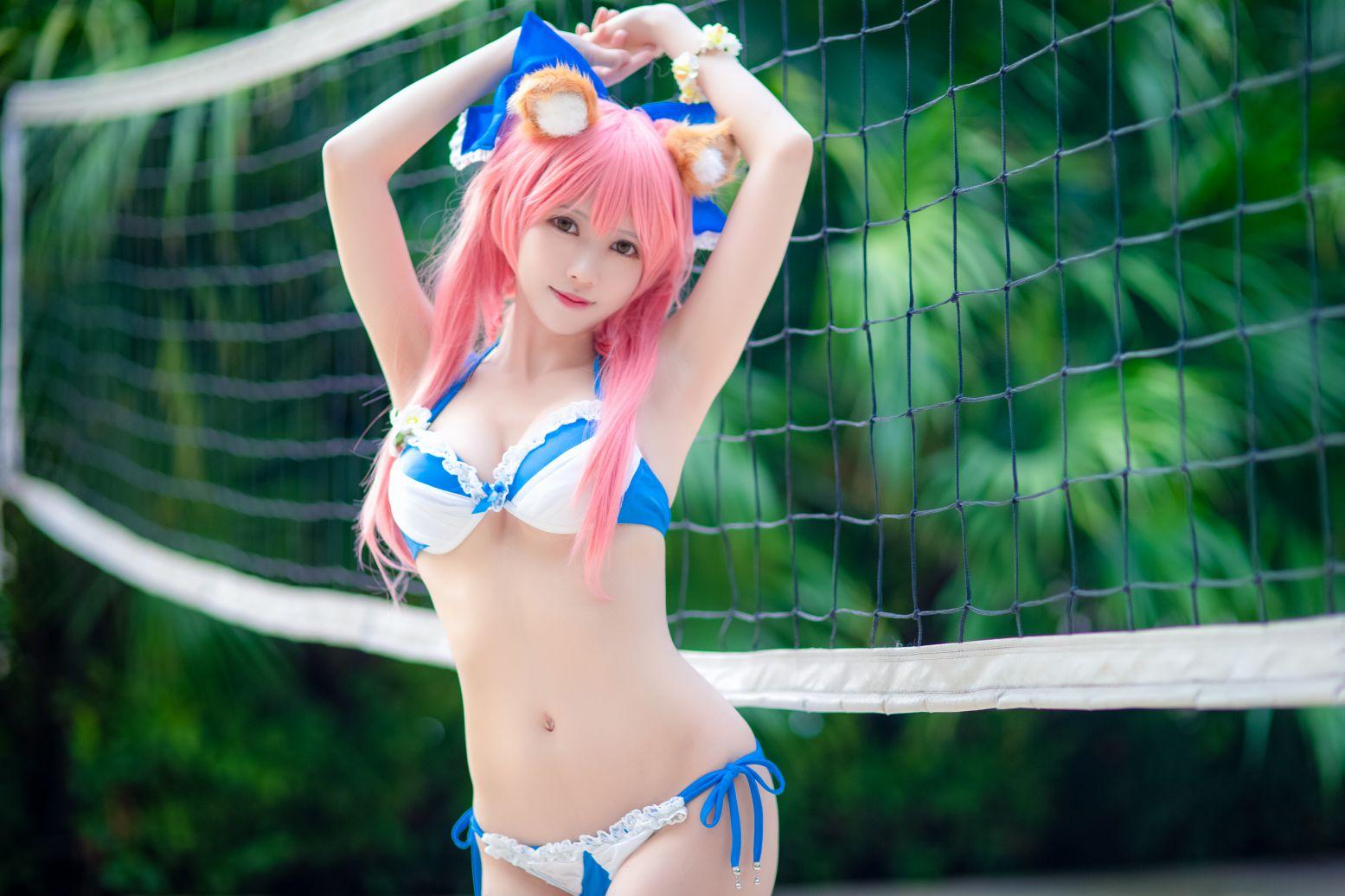 人气动漫Coser@鳗鱼霏儿 - 泳装鳗鱼 [17P168MB]