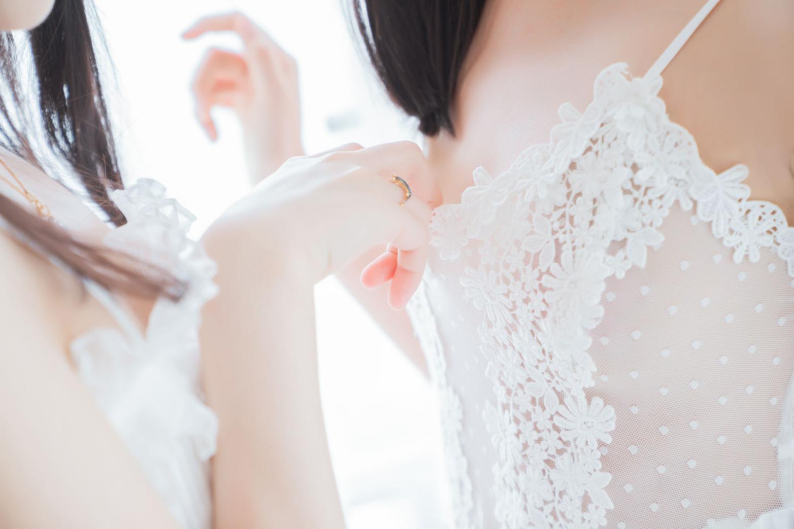 人气Coser@桜桃喵&木绵绵 - 朝(白裙×白裙) [58P724MB] - 图片6