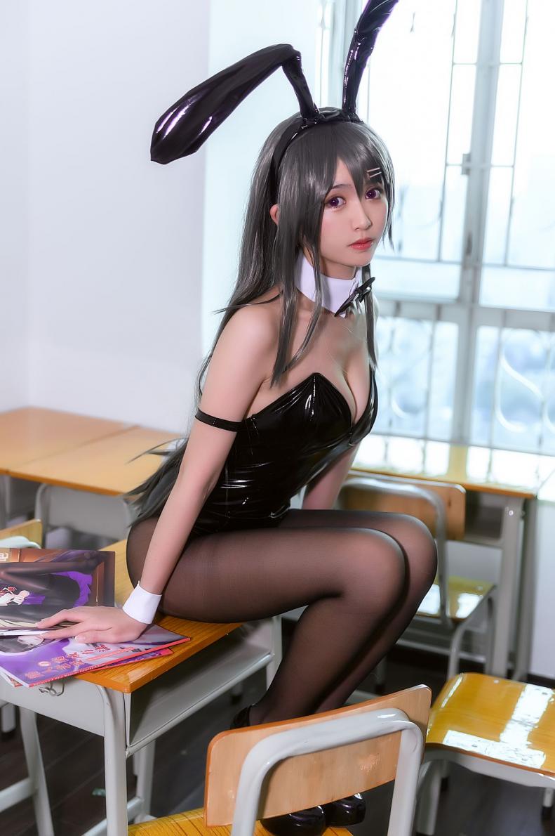 人气动漫Coser@鳗鱼霏儿 - 兔女郎-猪头学姐 [10P123MB]