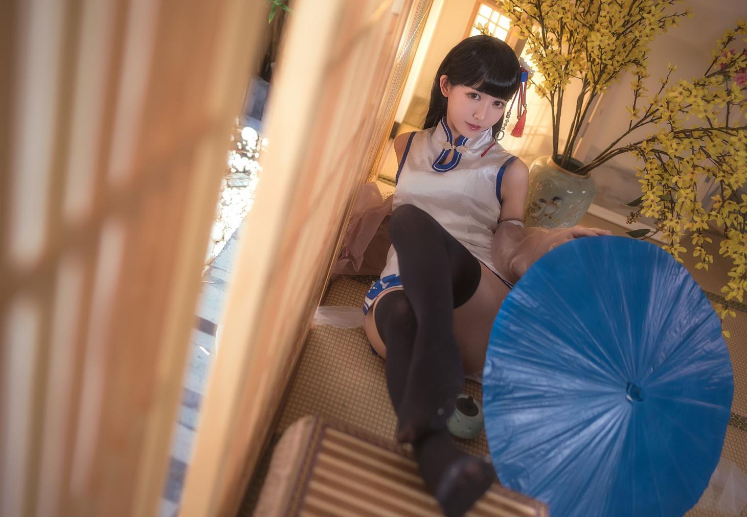 人气动漫Coser@鳗鱼霏儿 - 碧蓝华裳 逸仙 [16P181MB] - 图片8