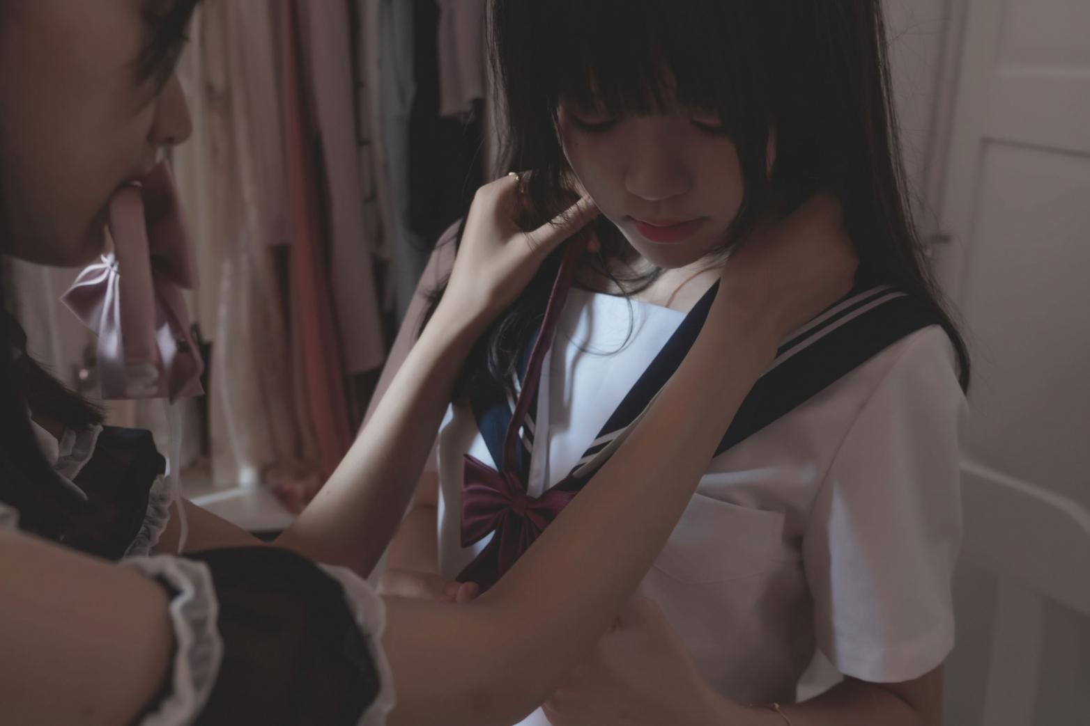 人气Coser@桜桃喵&木绵绵OwO - 皆(制服×妹抖) [33P590MB] - 图片7