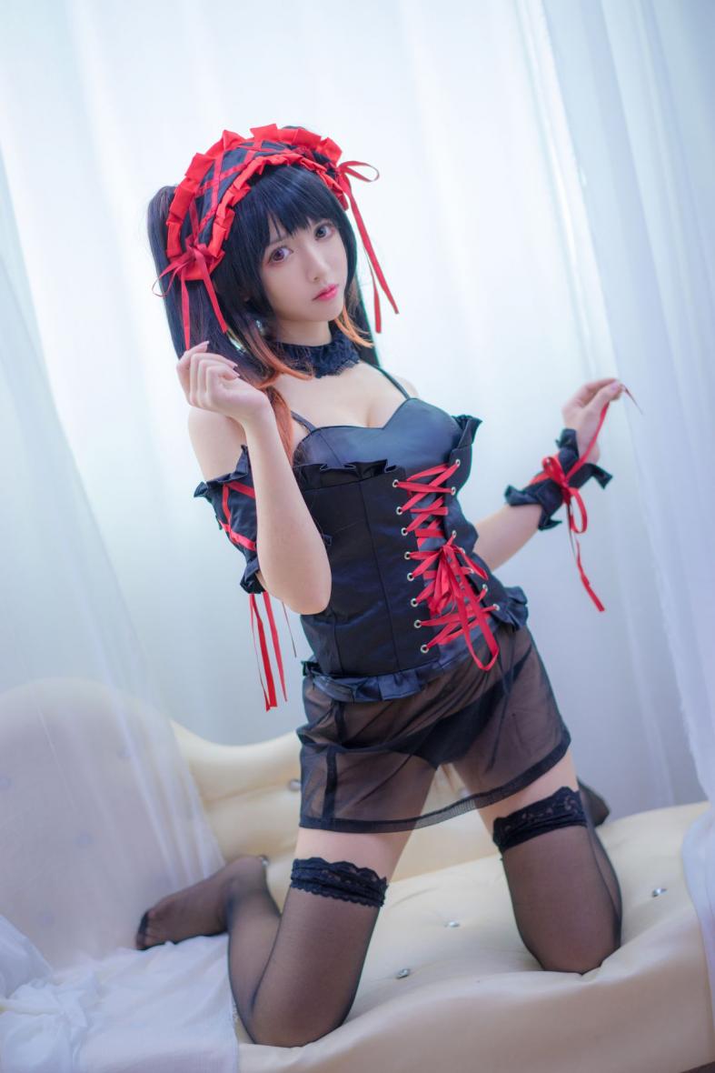 人气动漫Coser@鳗鱼霏儿 - 狂三系列 睡衣 [13P170MB] - 图片3