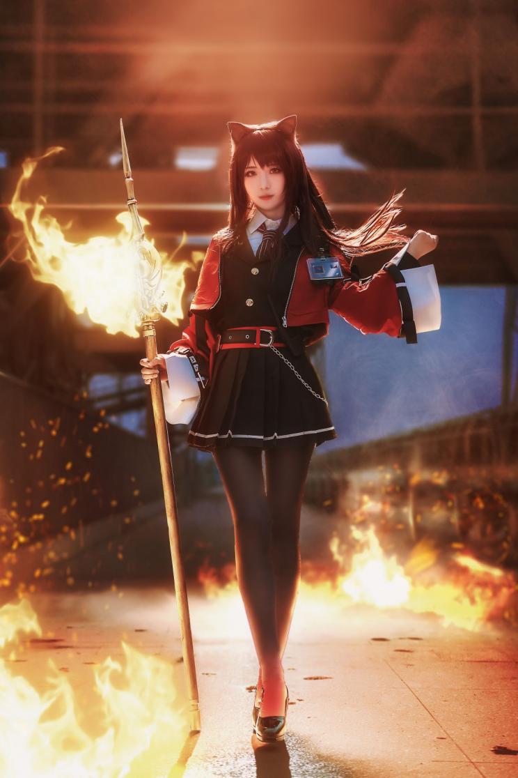 动漫博主@弥音音ww 明日方舟 天火 [14P42.8MB] - 图片8