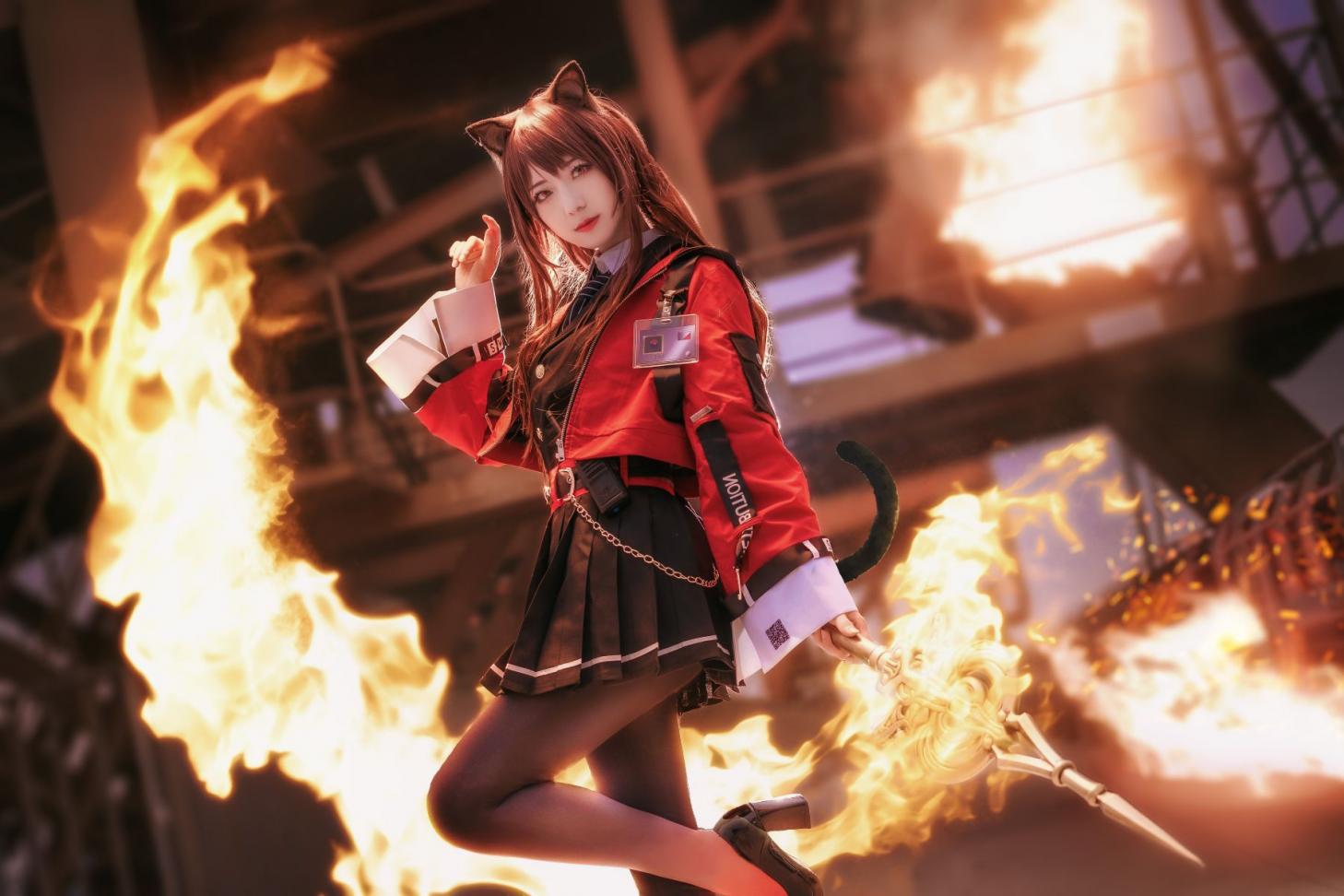 动漫博主@弥音音ww 明日方舟 天火 [14P42.8MB] - 图片2