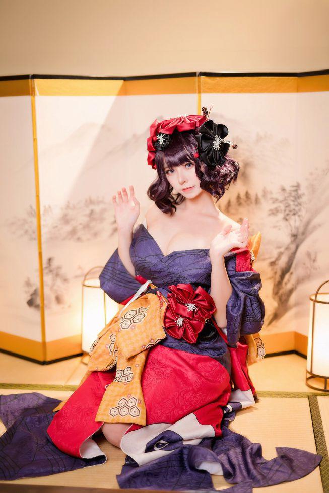 人气动漫Coser@菌烨tako - 葛飾北斎 [18P111MB] - 图片4