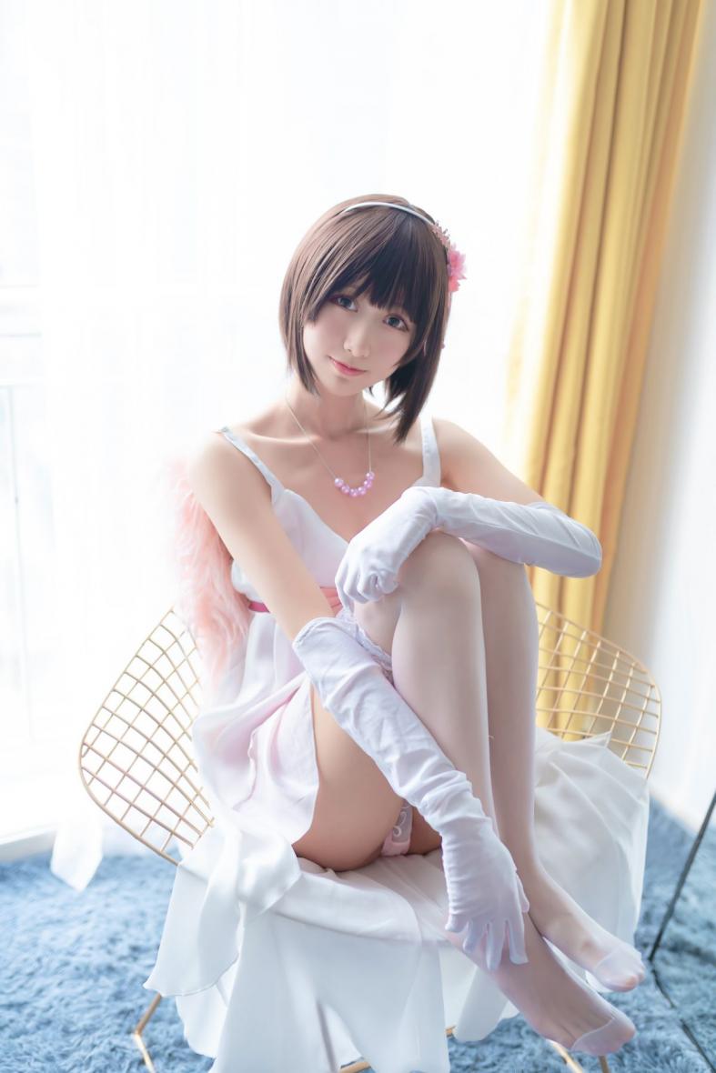 网红Coser@木绵绵OwO - 加藤惠cos礼服部分 [39P184MB] - 图片2