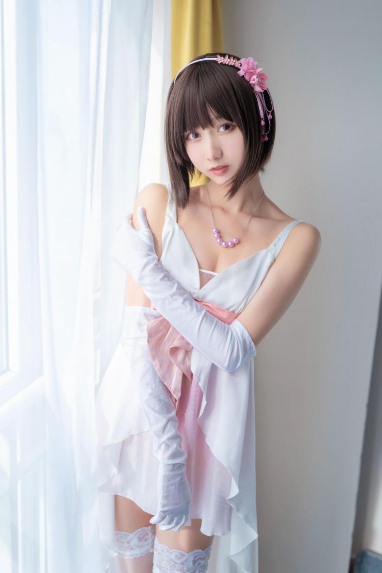 网红Coser@木绵绵OwO - 加藤惠cos礼服部分 [39P184MB] - 图片6