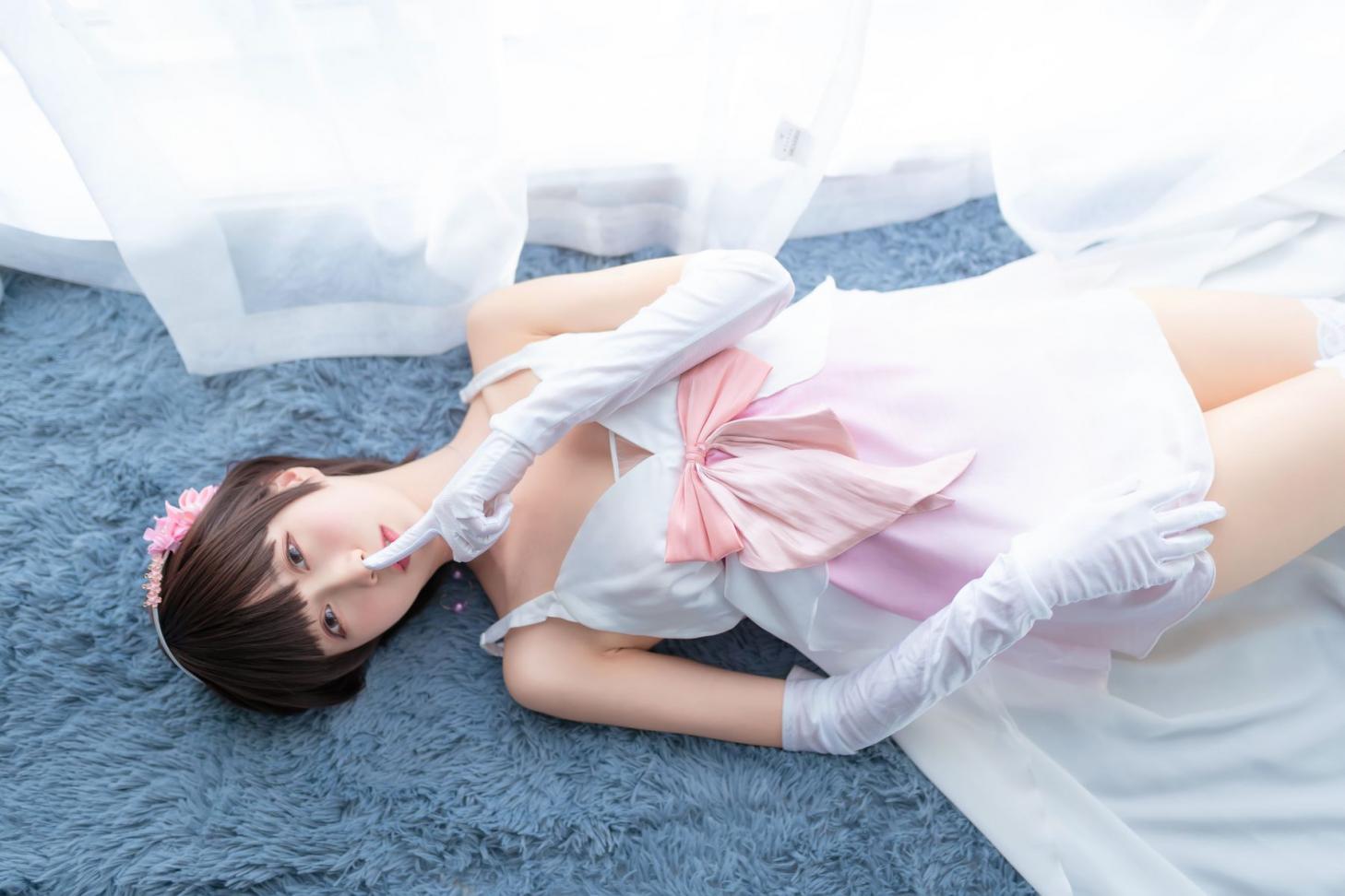 网红Coser@木绵绵OwO - 加藤惠cos礼服部分 [39P184MB] - 图片7