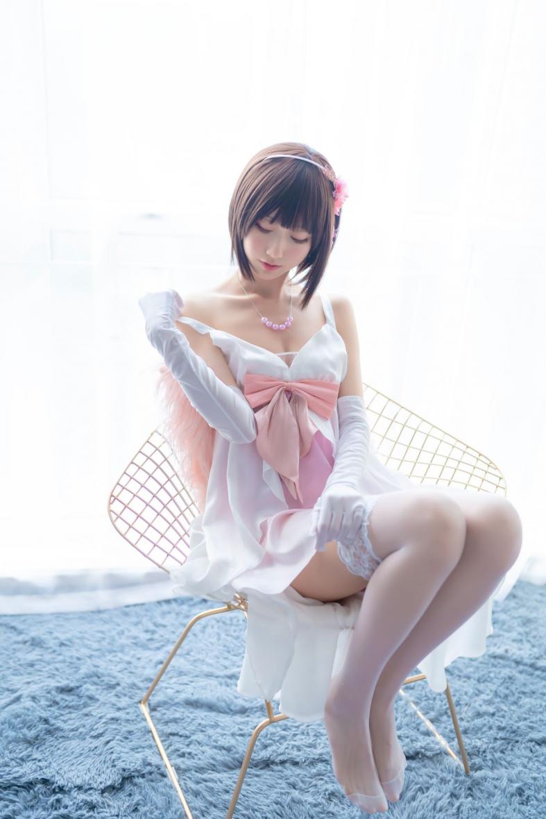 网红Coser@木绵绵OwO - 加藤惠cos礼服部分 [39P184MB] - 图片4