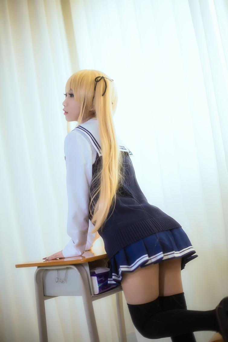 微博红人@鬼畜瑶在不在w 校服 [15P168MB] - 图片5