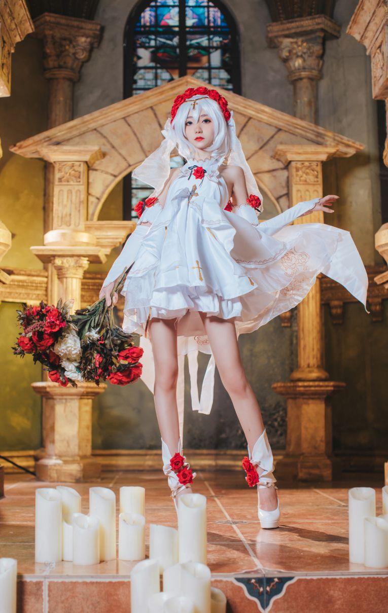 微博红人动漫Coser@南桃Momoko 德丽莎花裳月纱 [16P31MB] - 图片8