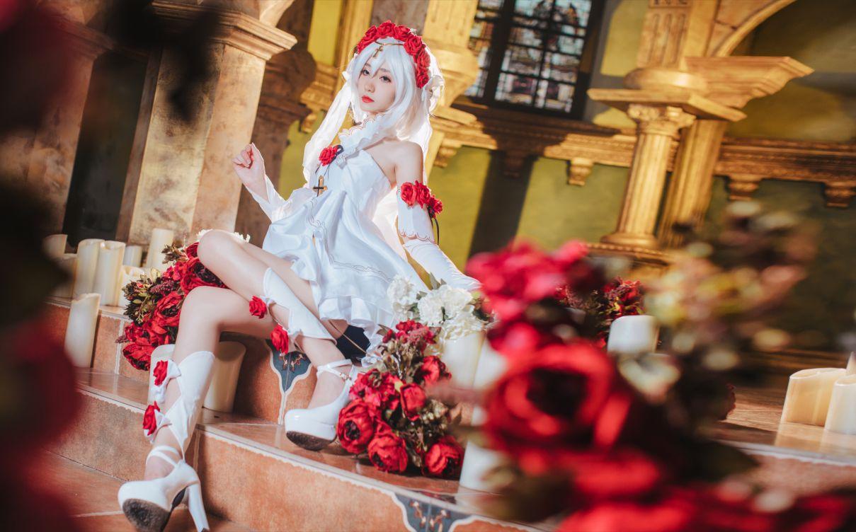 微博红人动漫Coser@南桃Momoko 德丽莎花裳月纱 [16P31MB] - 图片6