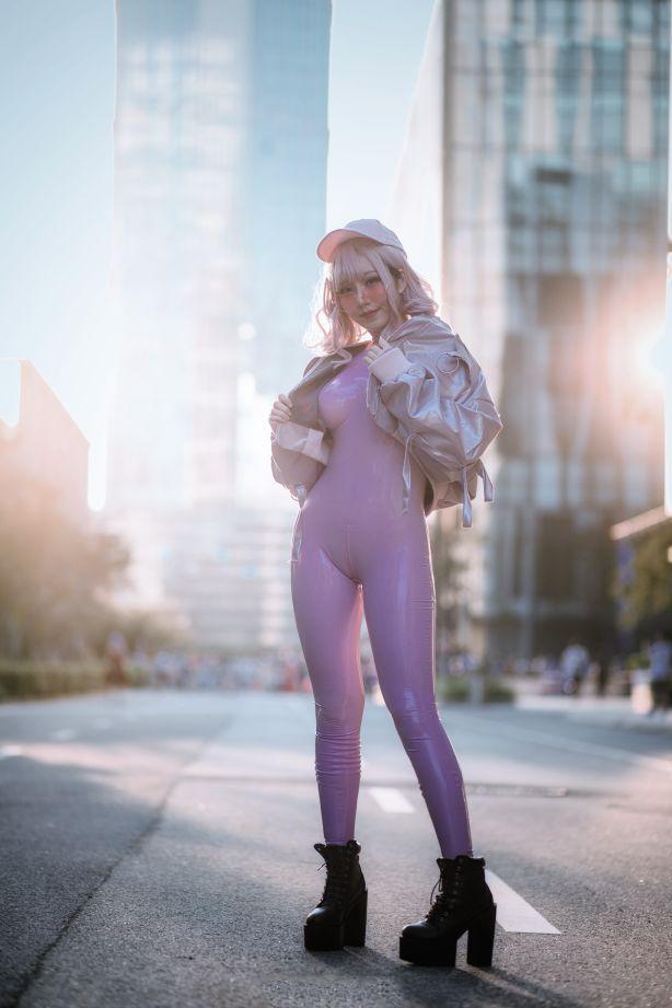微博红人Coser@菌烨tako 乳胶紧身衣 [38P166MB] - 图片6