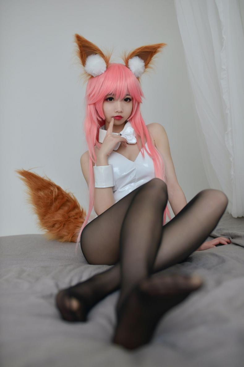 微博红人Coser@雪琪SAMA - 玉藻前兔女郎 [30P286MB] - 图片7