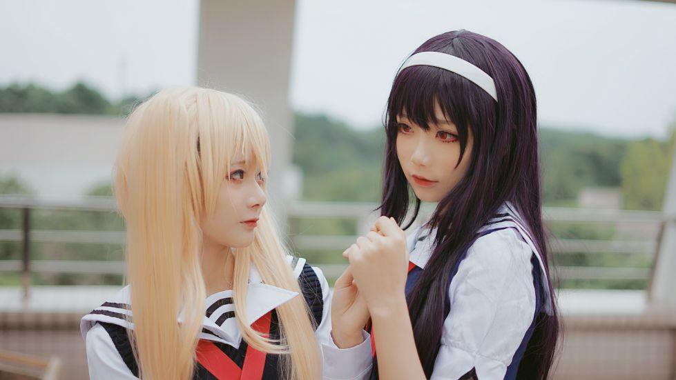 微博红人Coser@五更百鬼 学姐校服 [25P139MB] - 图片3