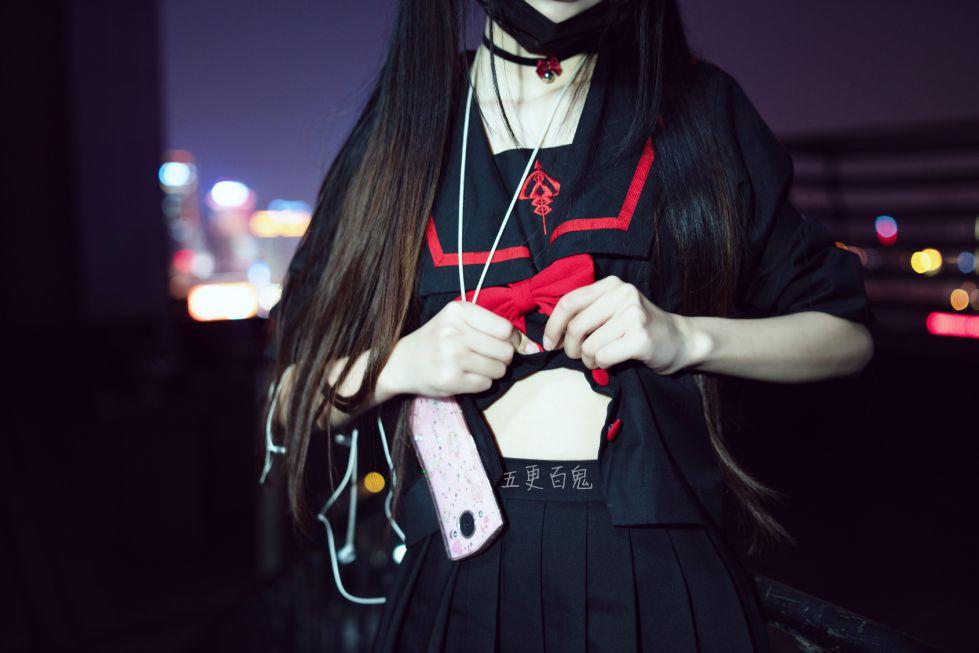 微博红人Coser@五更百鬼 制服 [15P30MB] - 图片7
