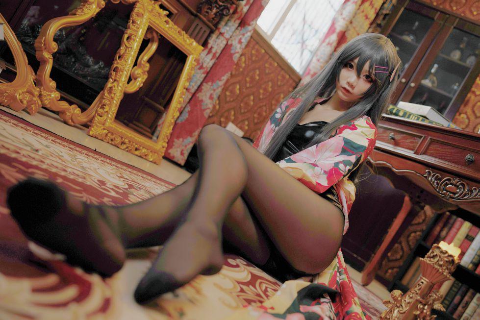 微博红人Coser@五更百鬼 樱岛麻衣兔女郎 [38P389MB] - 图片6