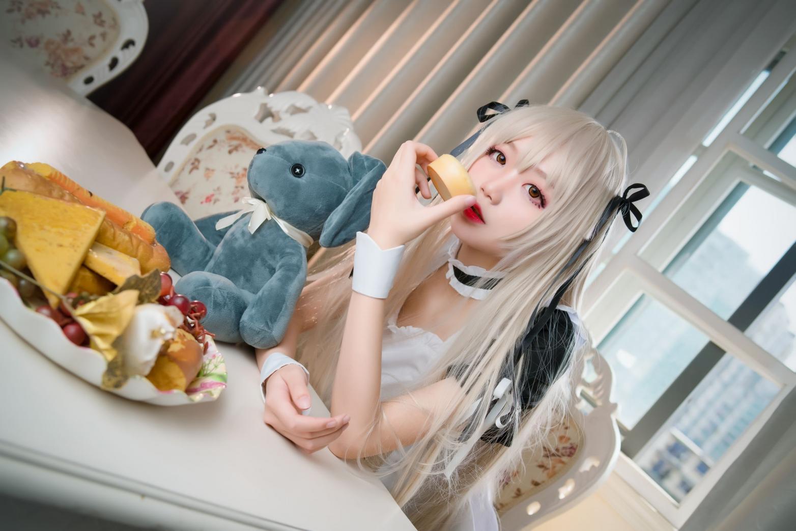 微博红人Coser@五更百鬼 穹妹女仆 [16P289MB] - 图片2