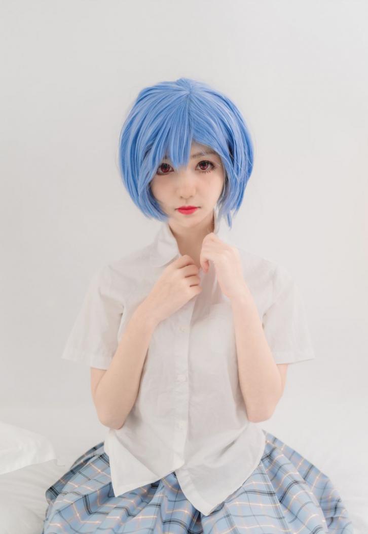 微博红人动漫Coser@南桃Momoko 绫波丽制服 [23P18.6MB]