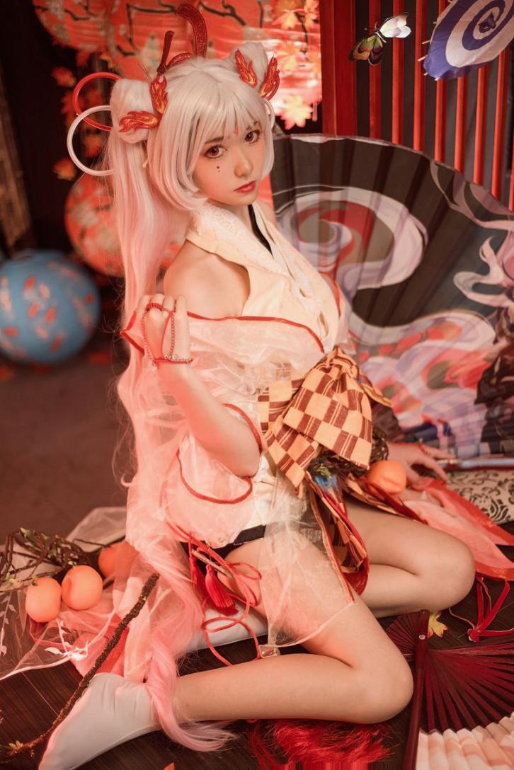 微博红人动漫Coser@南桃Momoko 不知火和服 [13P43.2MB] - 图片3