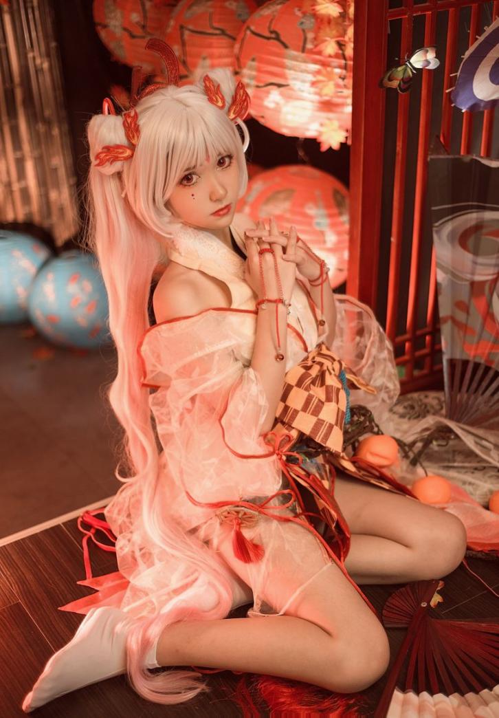 微博红人动漫Coser@南桃Momoko 不知火和服 [13P43.2MB] - 图片2