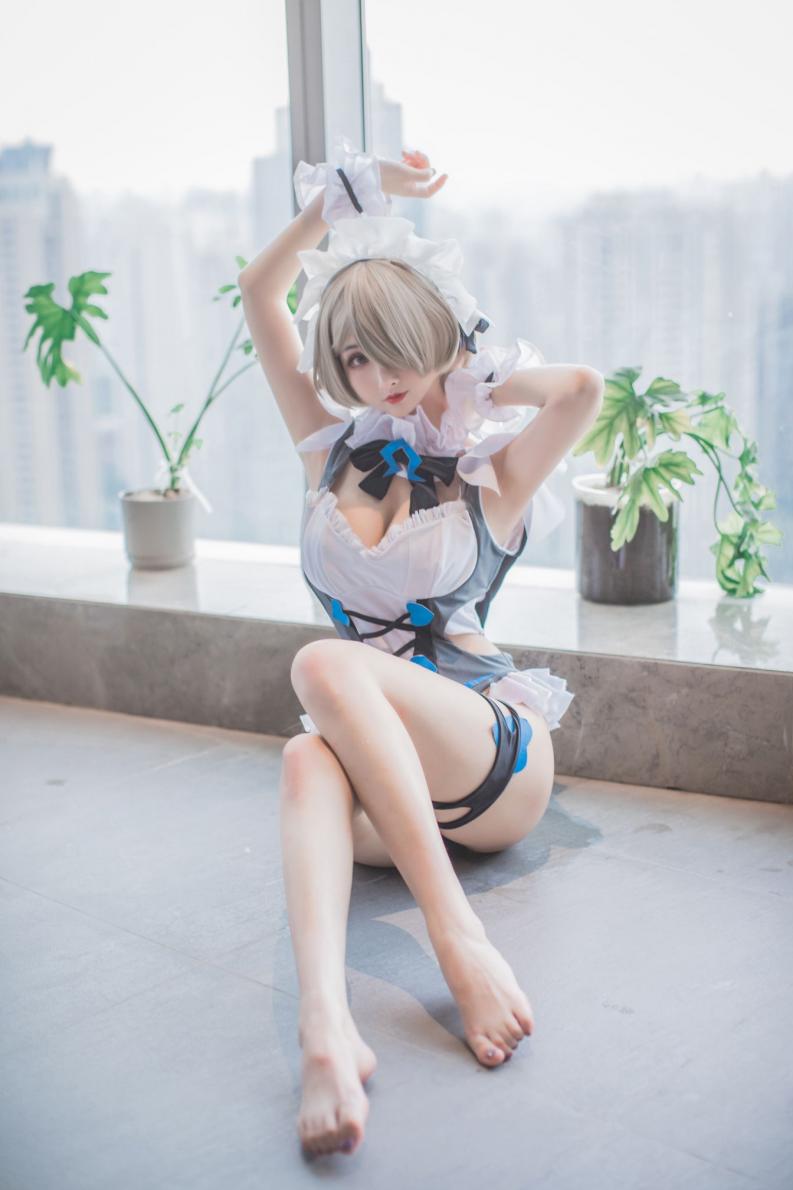 知名动漫Coser@rioko凉凉子 丽塔泳装 [28P1V380MB] - 图片4