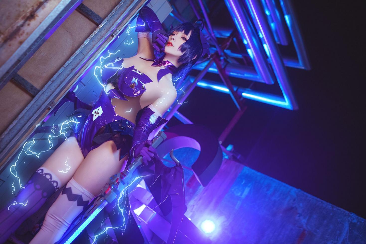知名动漫Coser@rioko凉凉子 魅魔芽衣 [22P697MB] - 图片8