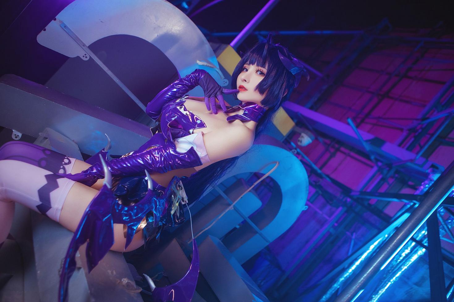 知名动漫Coser@rioko凉凉子 魅魔芽衣 [22P697MB] - 图片5