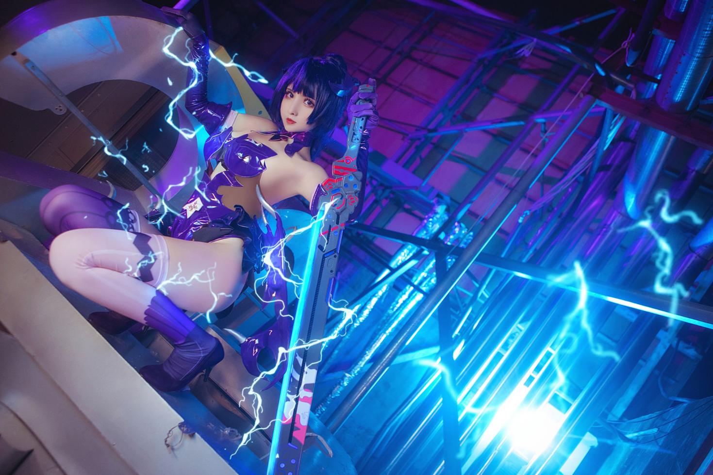 知名动漫Coser@rioko凉凉子 魅魔芽衣 [22P697MB] - 图片6