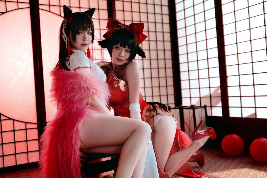微博人气Coser@半半子&婉Yue - 碧蓝航线 [35P1V348MB] - 图片3