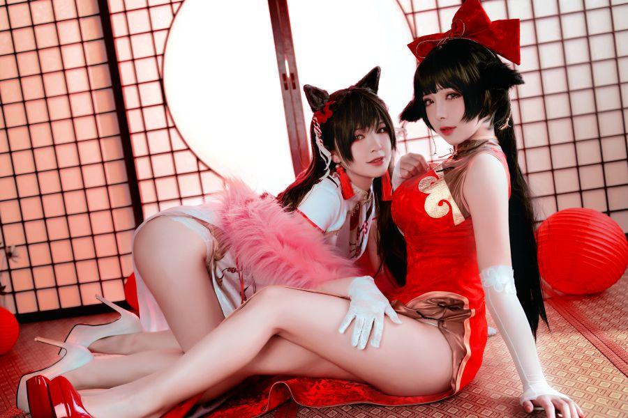 微博人气Coser@半半子&婉Yue - 碧蓝航线 [35P1V348MB] - 图片5