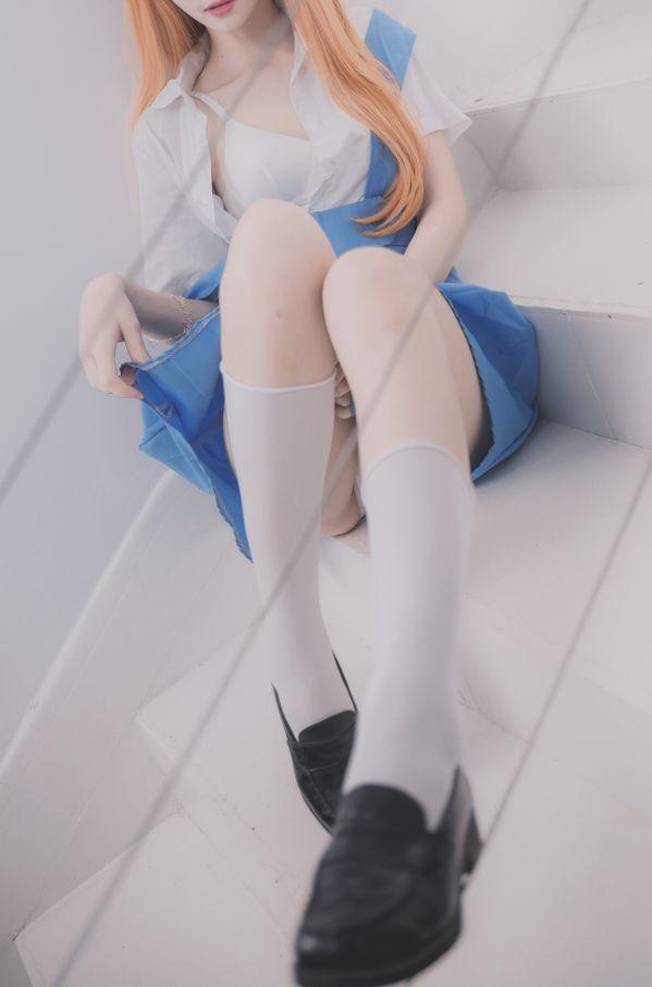 微博红人动漫Coser@南桃Momoko 明日香制服 [15P69MB] - 图片3