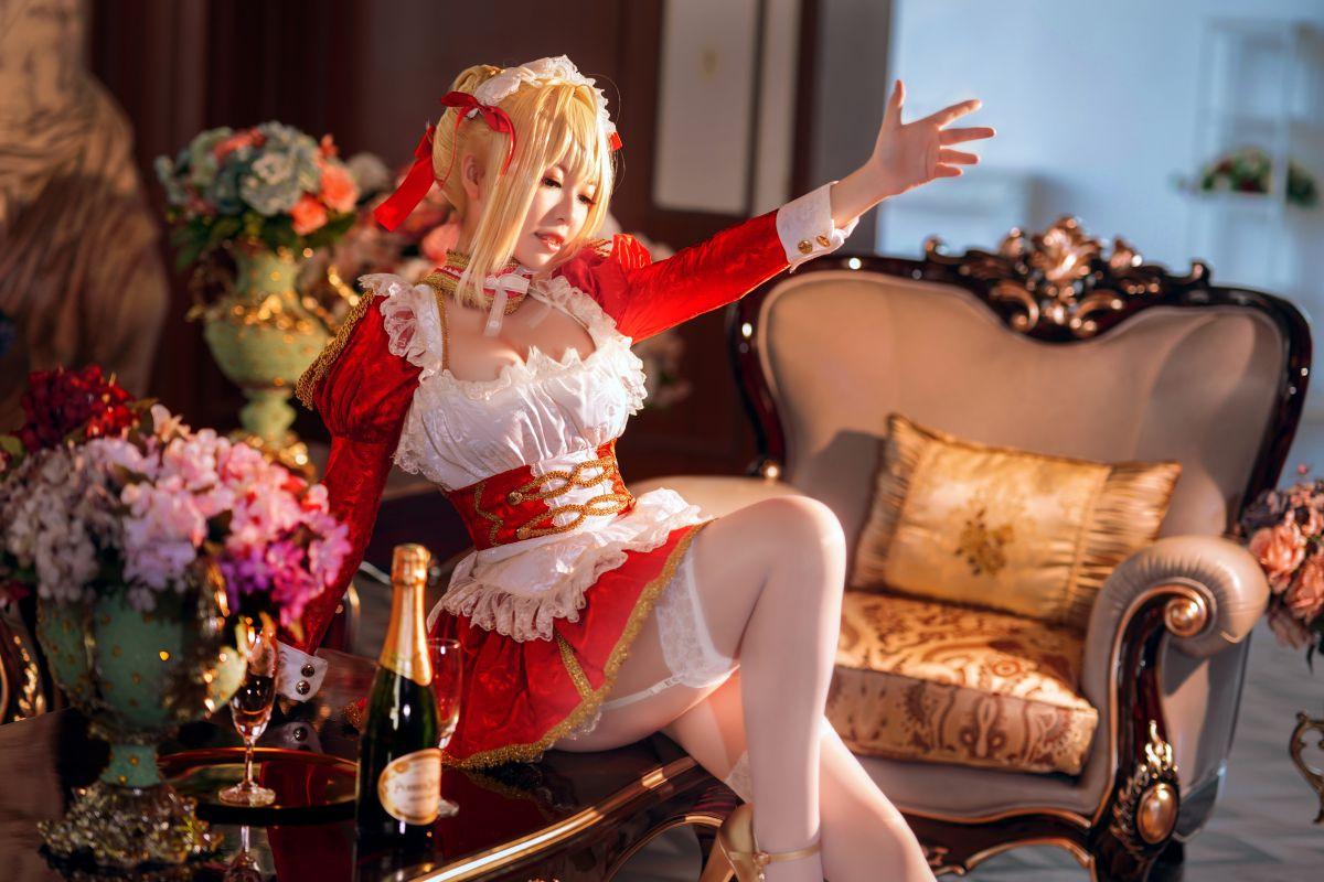微博人气Coser@半半子 - 尼禄女仆 [42P1V505MB] - 图片5