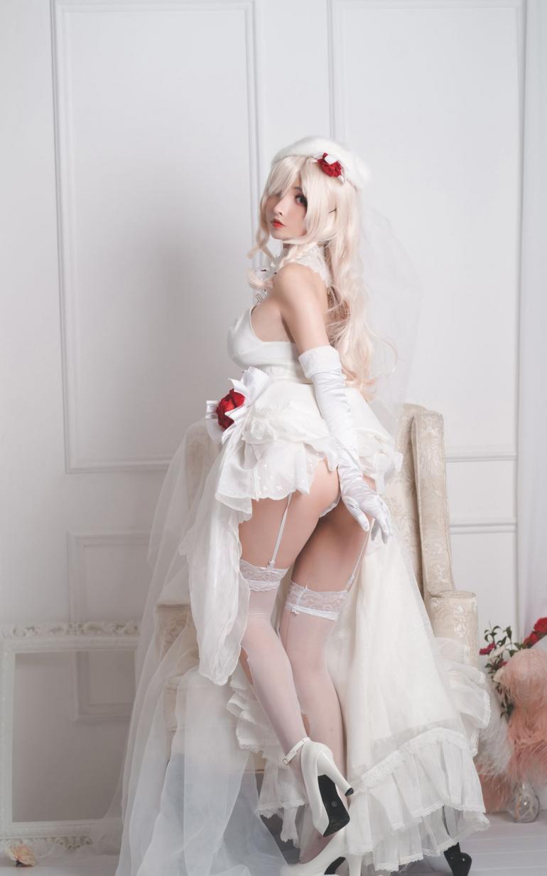 知名动漫Coser@rioko凉凉子 G36c花嫁 [25P245MB] - 图片8